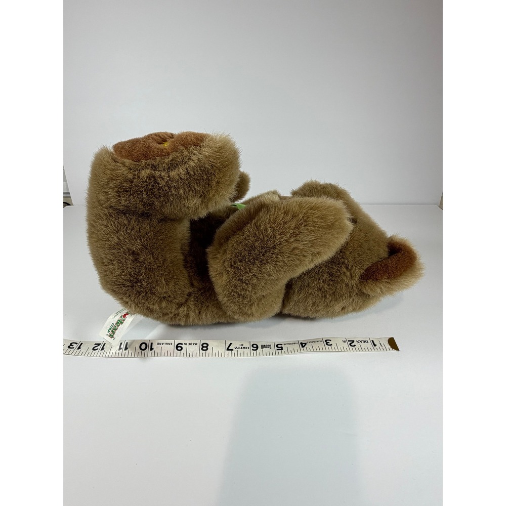 VTG Teddy Warm Heart Plush 11" Brown Microwaveable Stuffed Animal - Picture 7 of 16